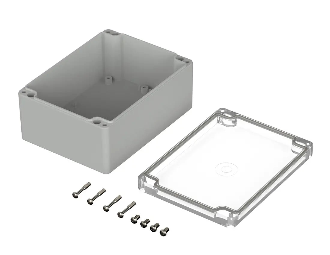 Bopla Euromas Enclosure M2381G, 120×160×75 mm, clear transparent lid